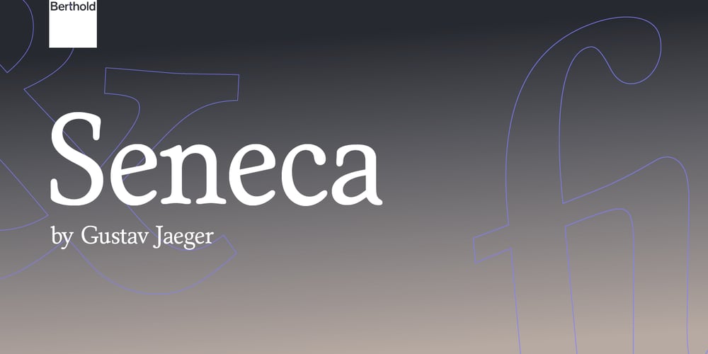 Seneca font