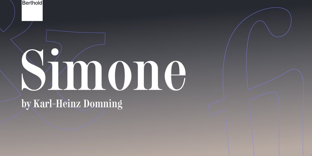 Simone font