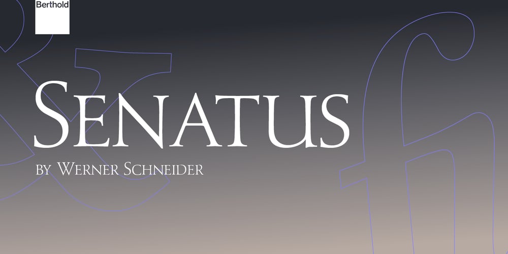 Senatus font