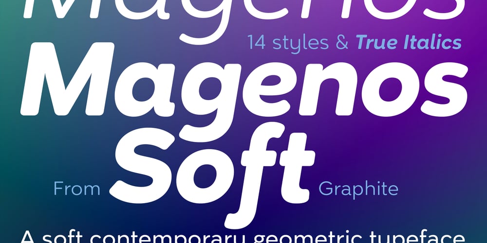 Magenos Soft font