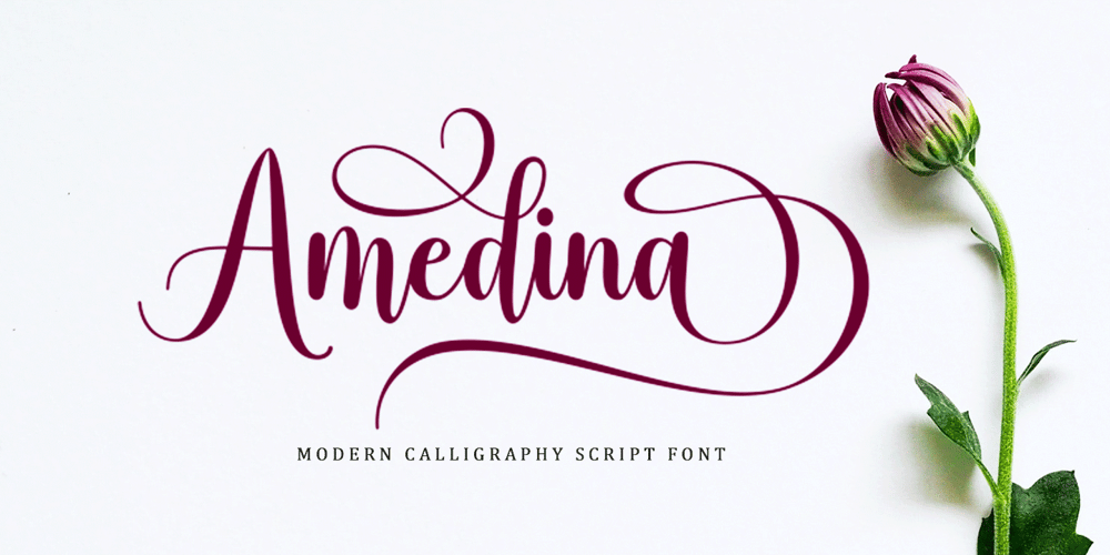 Amedina font