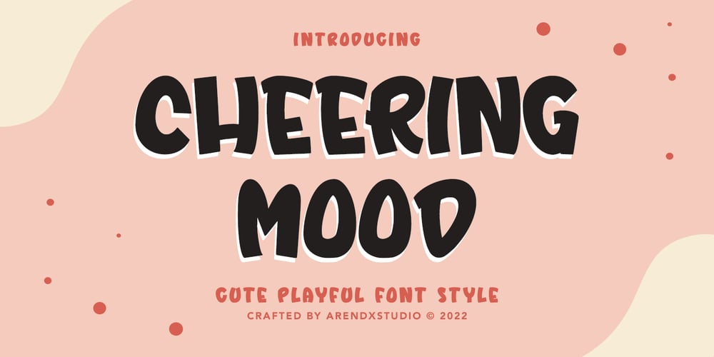 Cheering Mood font