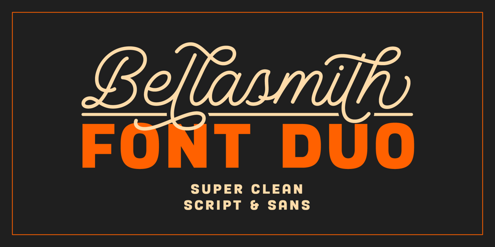 Bellasmith font