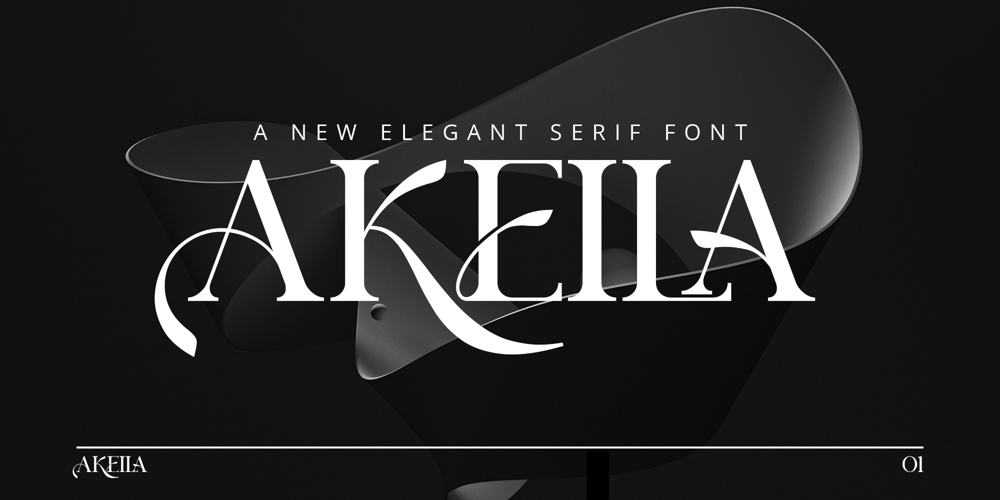 Akeila font