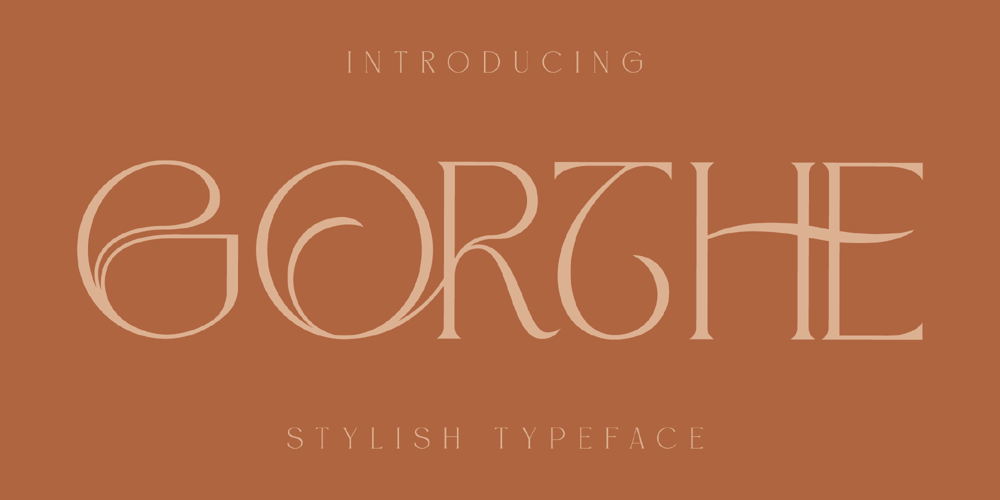 Gorthe font
