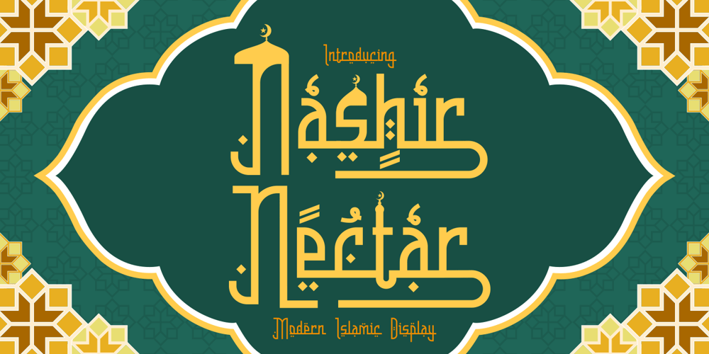 Nashir Nectar font