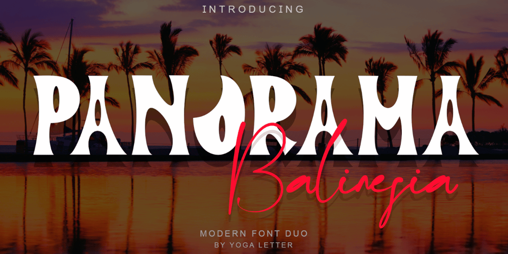 Panorama Balinesia font