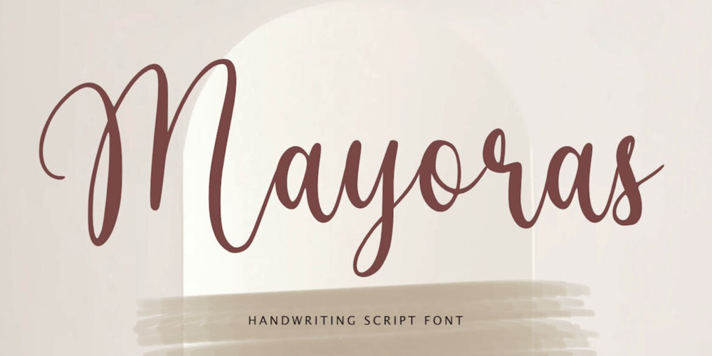 Mayoras font