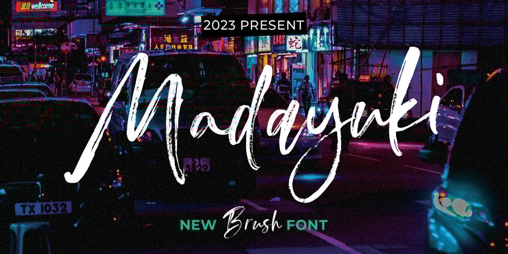 Madayuki font