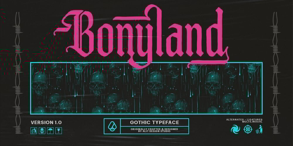 Bonyland font