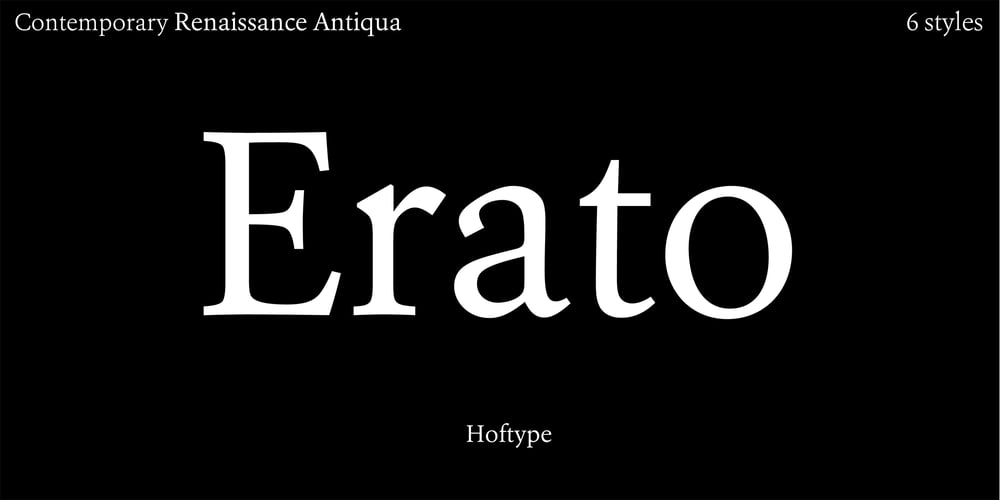 Erato font
