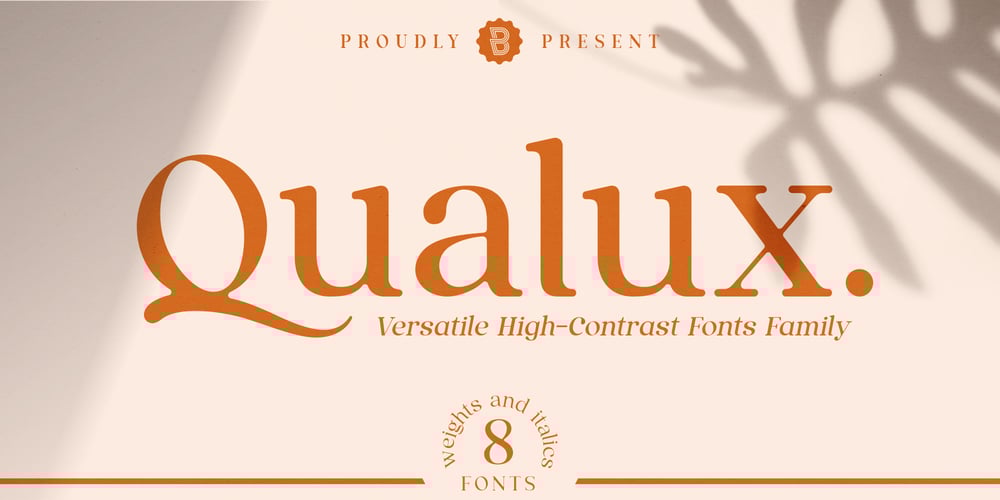 Qualux font