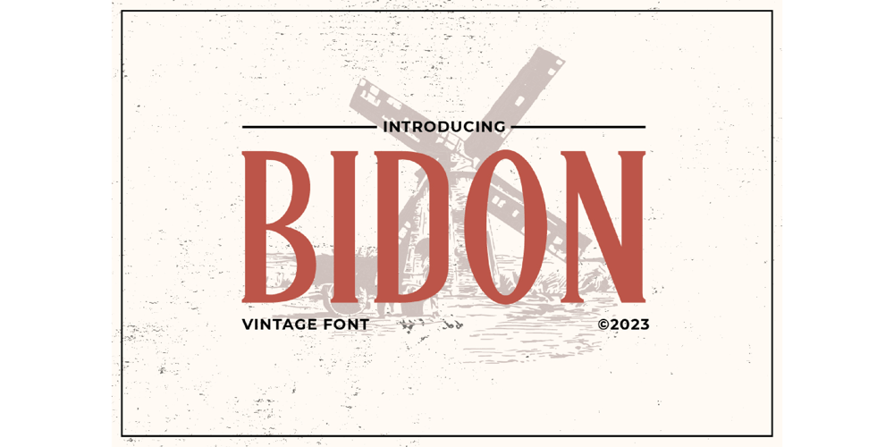 Bellfast Serif Vintage Font font