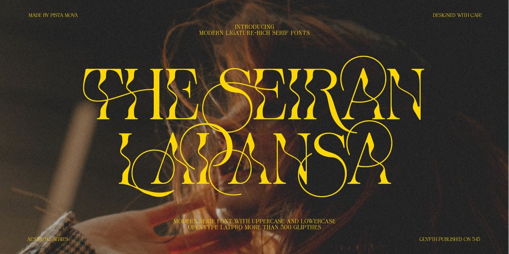 The Seiran Lapansa font