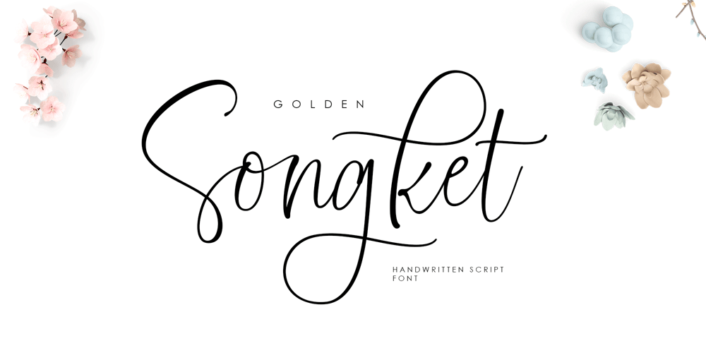 Golden Songket font