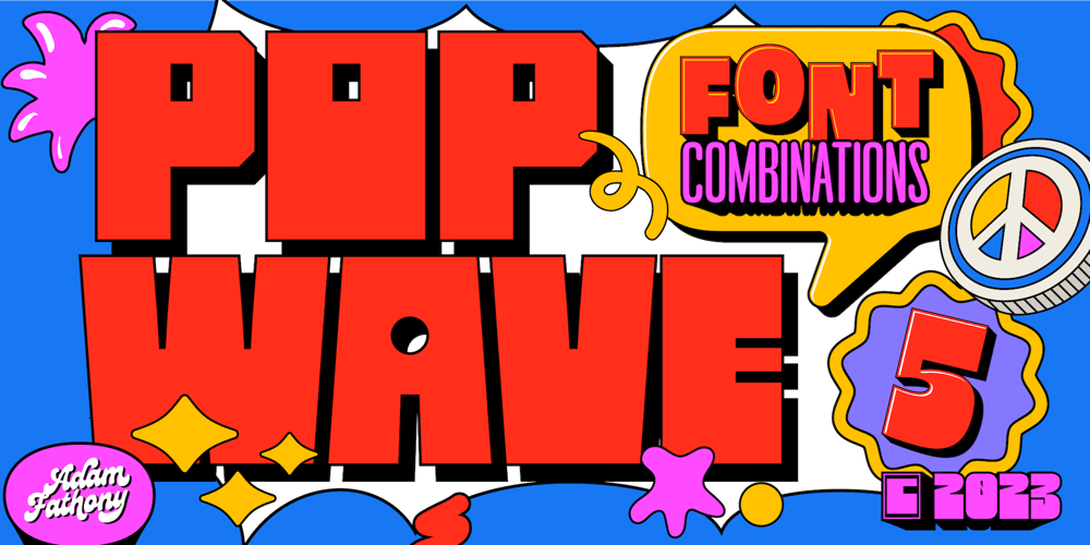 Popwave font