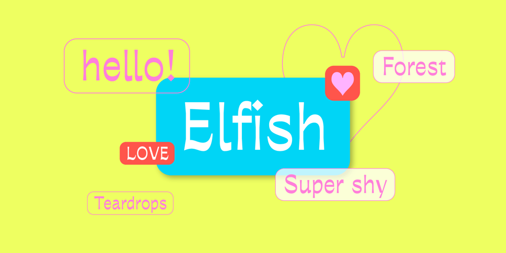 COS Elfish font
