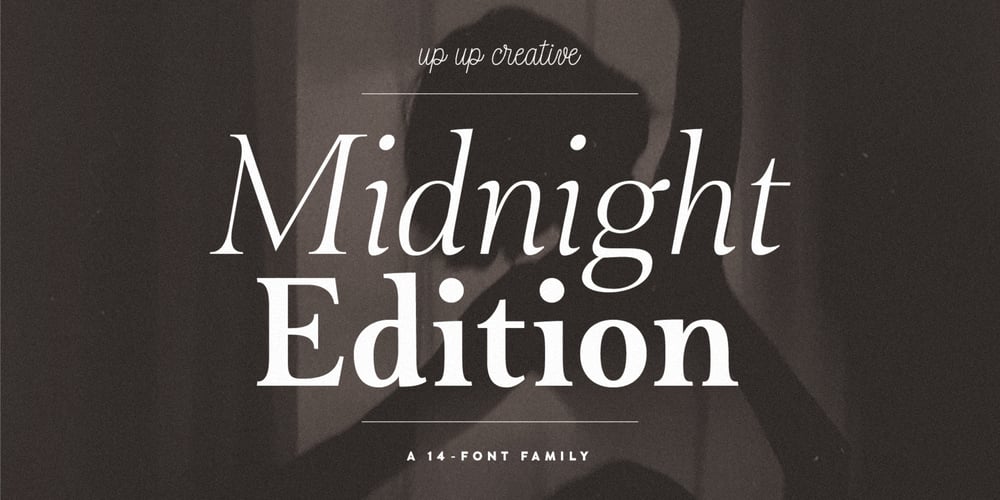 Midnight Edition font