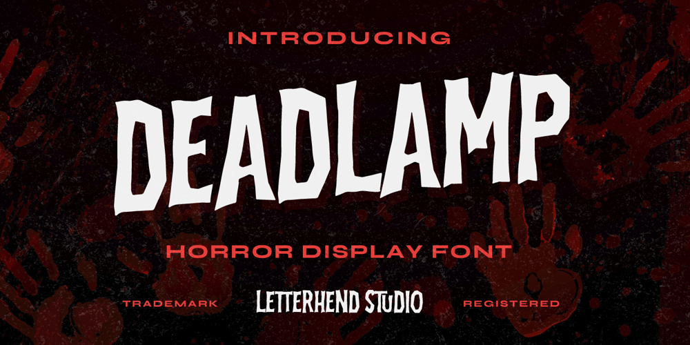 Deadlamp font