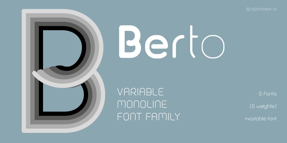 Berto font
