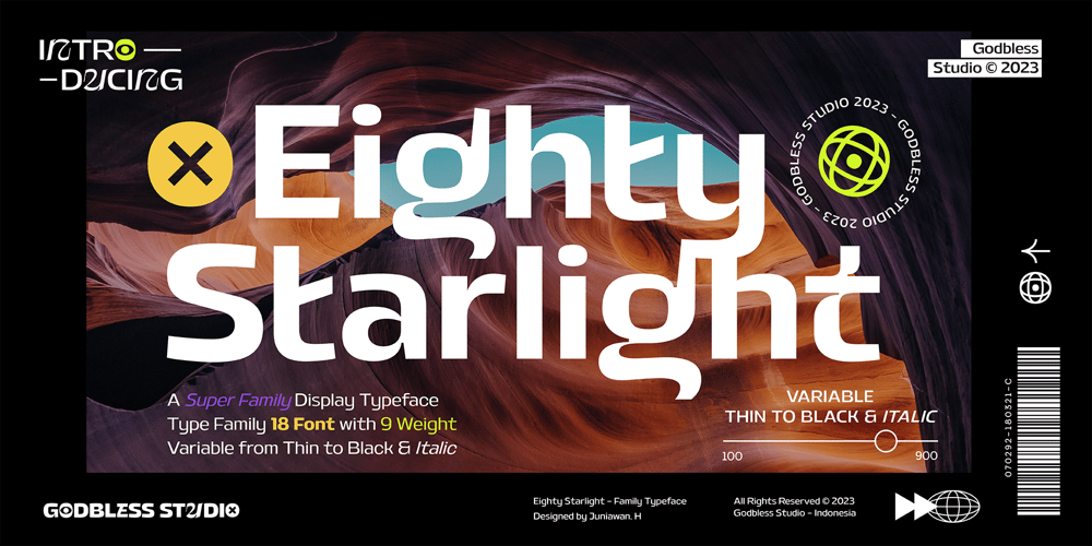 Eighty Starlight font