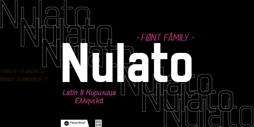 Nulato font