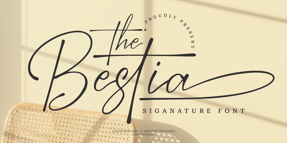 Bestia font