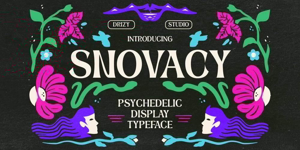 Snovacy font