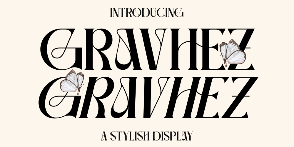 Gravhez font