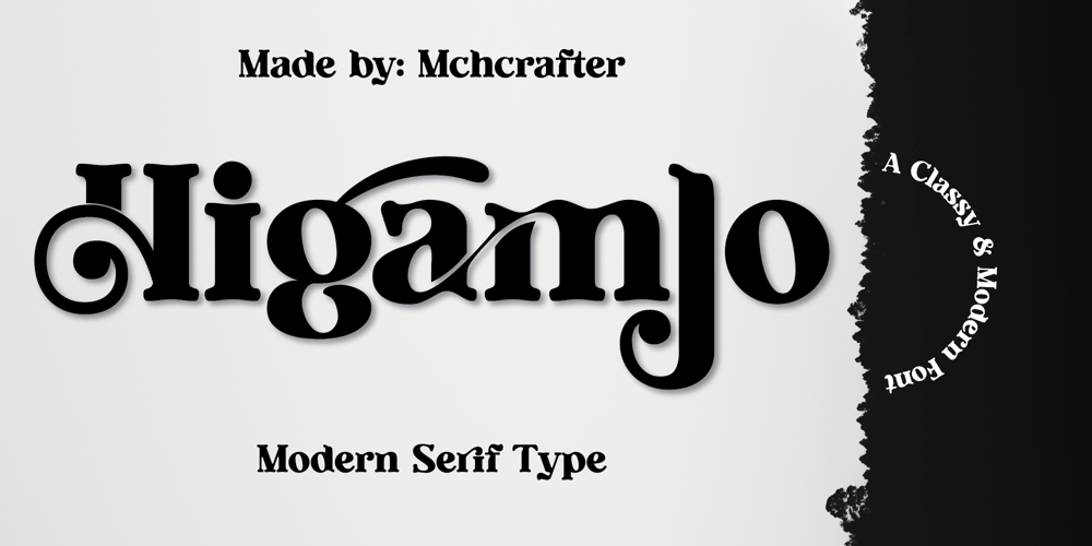 Higamlo font