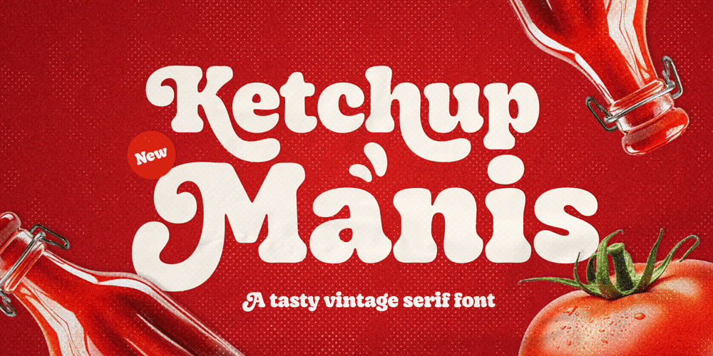 Ketchup Manis font