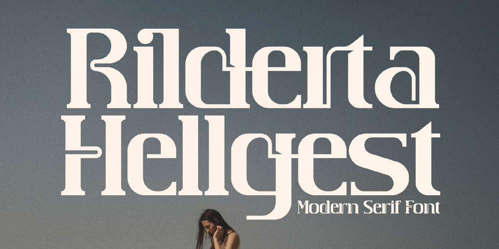 Rilderta Hellgest font