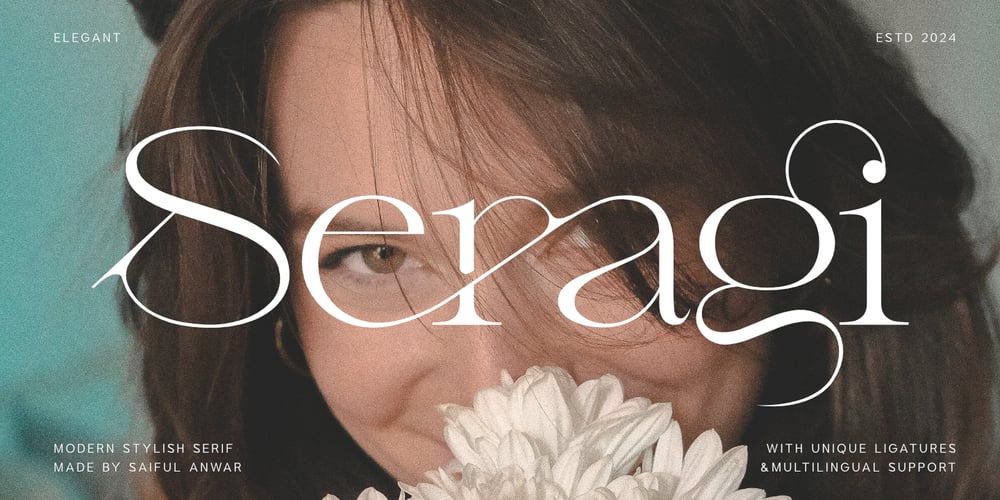 Seragi font