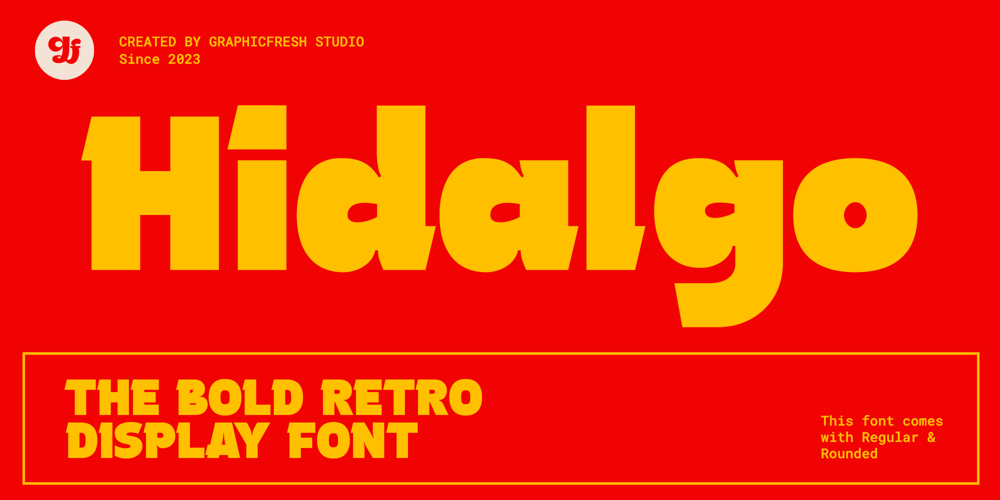 Hidalgo font