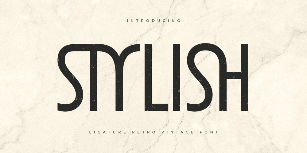 Stylish Style font