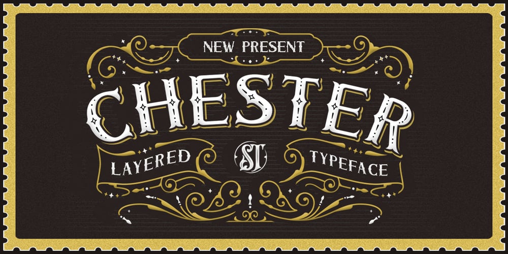 Chester Font Layer font