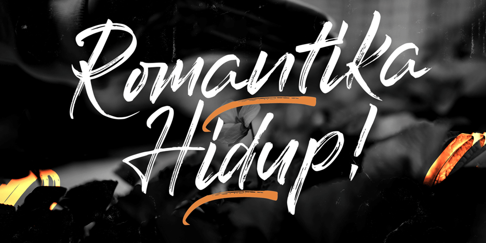 Romantika Hidup font