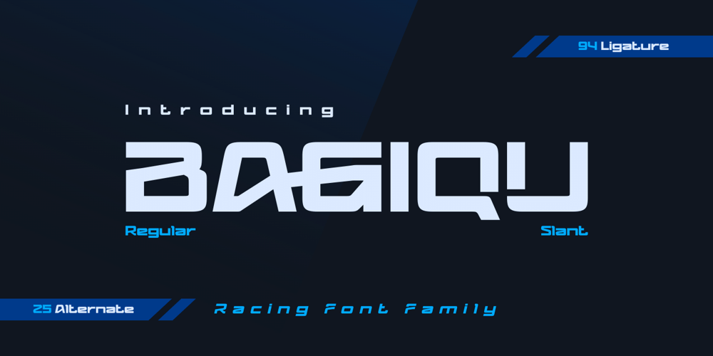 Bagiqu font