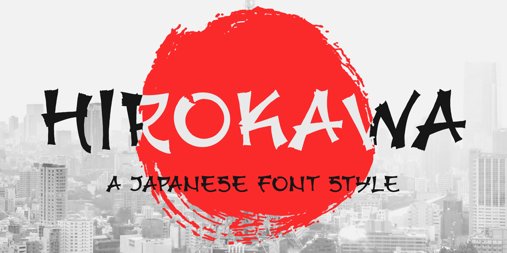 Hirokawa font