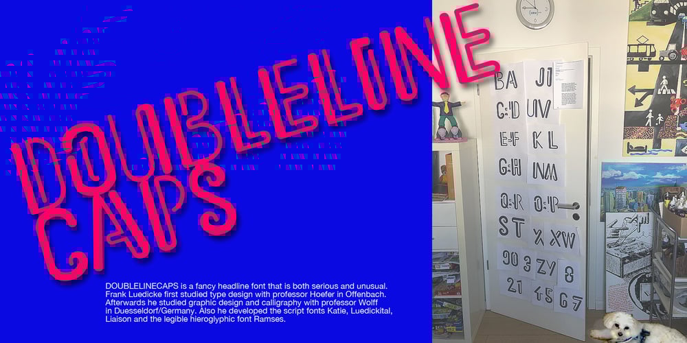 Doubleline Caps font