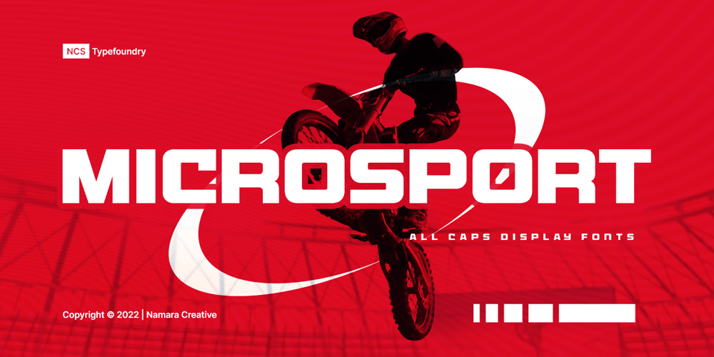 Microsport font