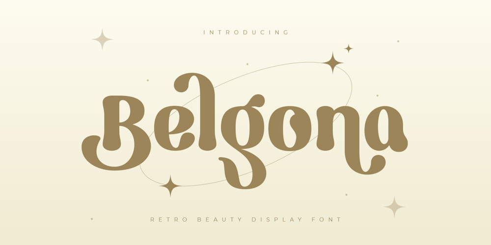 Belgona font