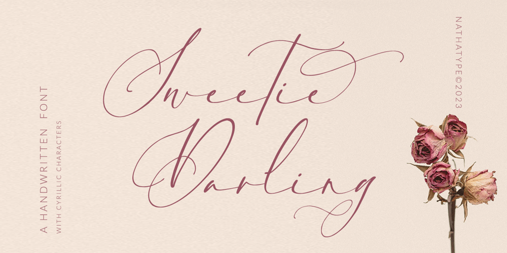 Sweetie Darling font