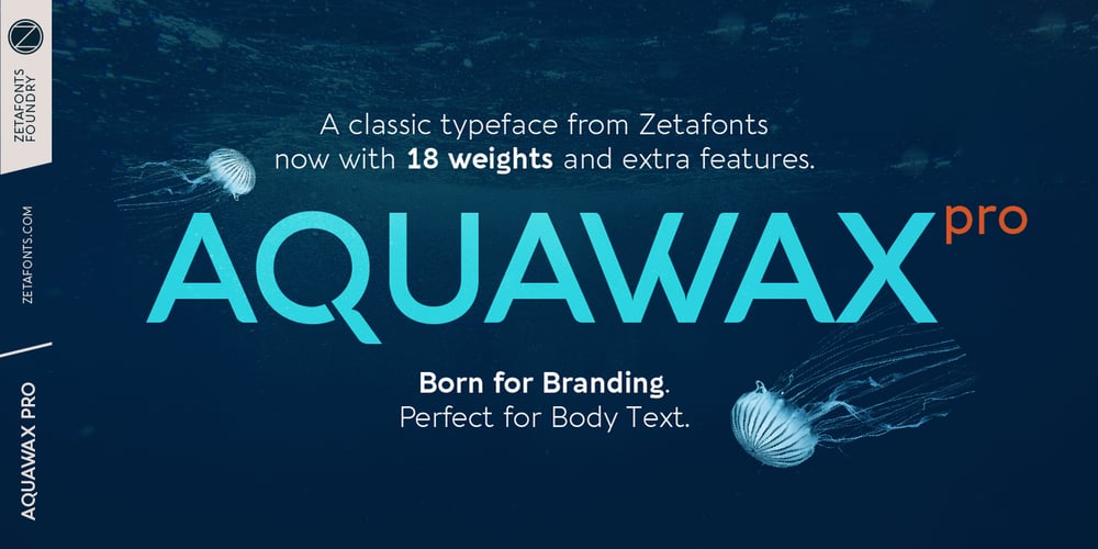 Aquawax Pro font