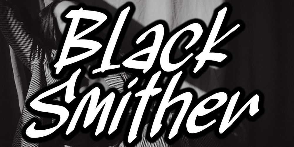 Black Smither font