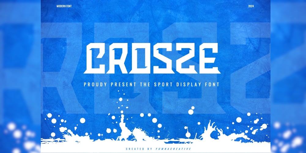 Crosze font