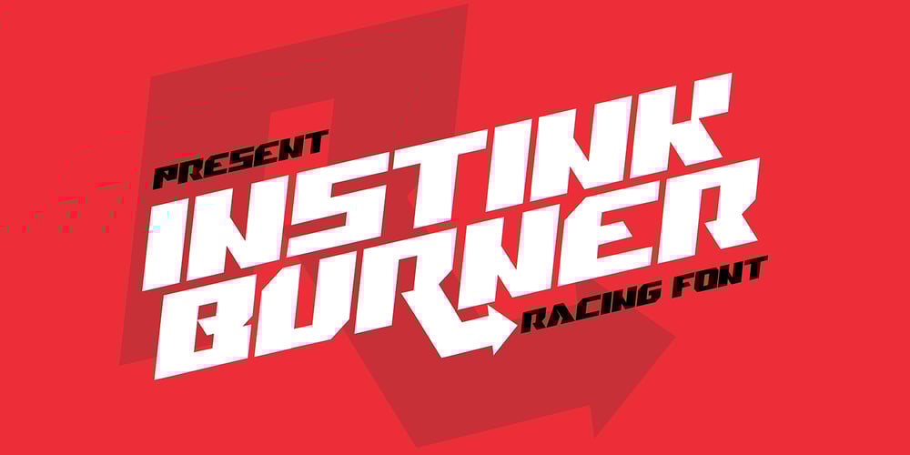 Instink Burner font