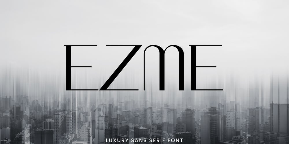 Ezme font