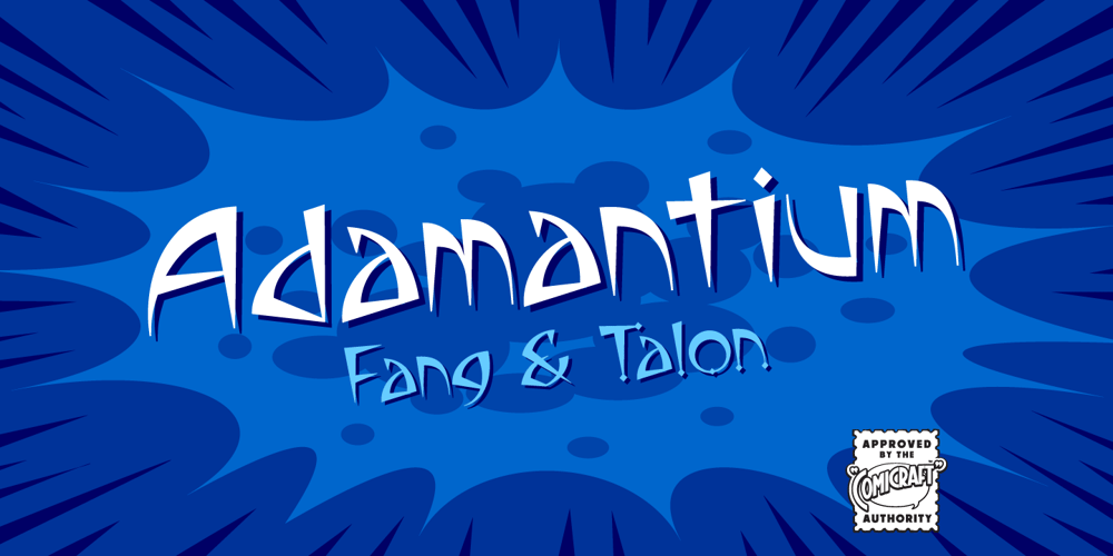 Adamantium font