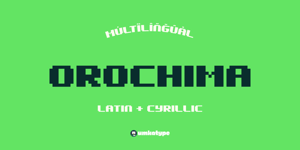 Orochima font